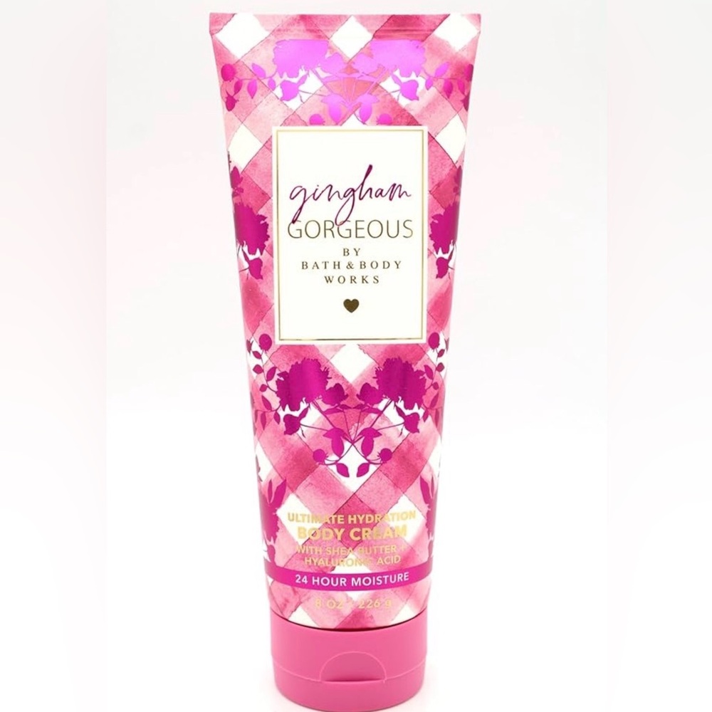 Price FIRM New Bath & Body Works Gingham Gorgeous Body Cream